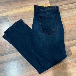 Kenneth Cole Reaction Slim Blue Denim Jeans (36x30)